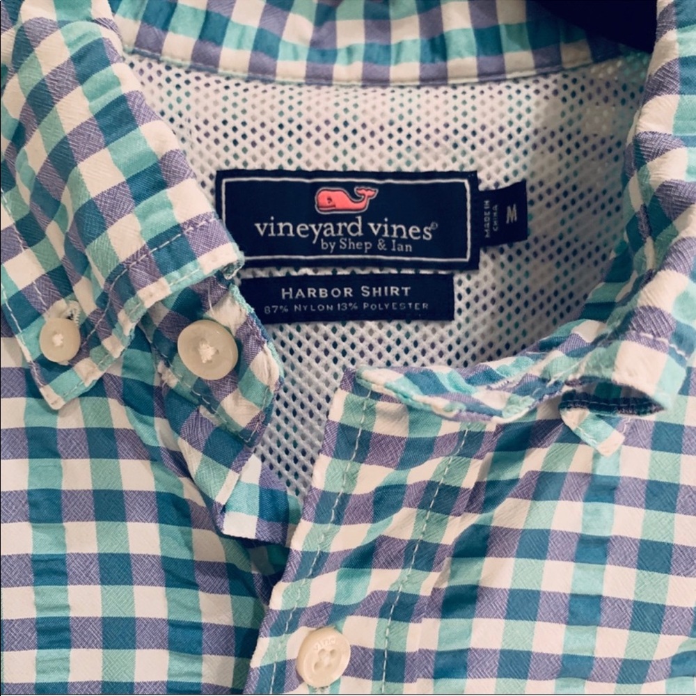 Vineyard Vines Performance Button Down: Med. Nwot - image 7